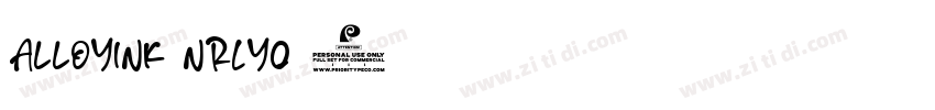 AlloyInk nRLyO 3字体转换